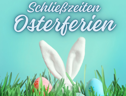 Schließzeiten im Frühling