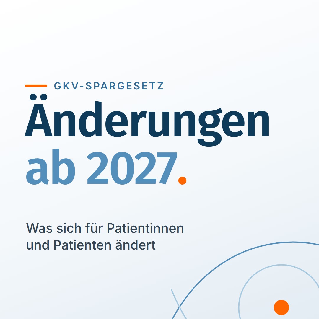 GKV-Spargesetz: Änderungen ab 2027